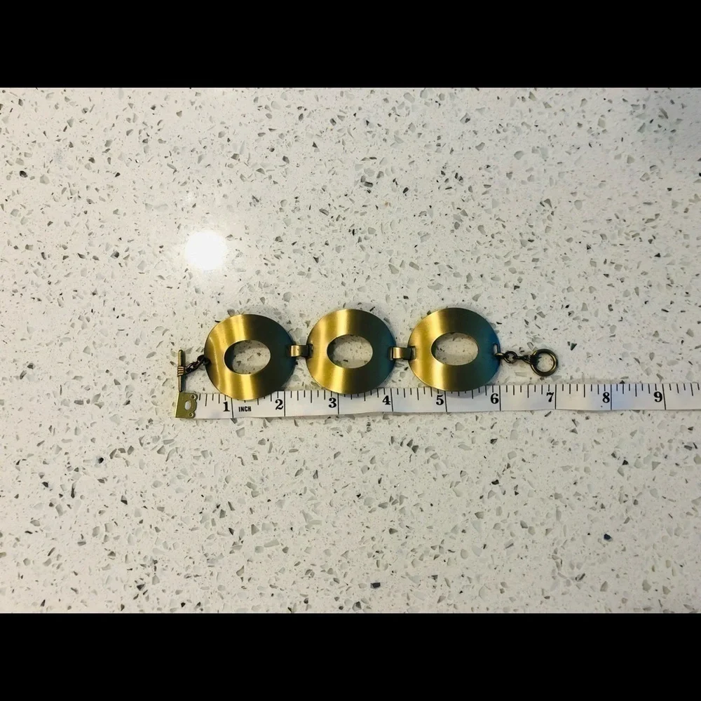 Antique Brass Bracelet - Picture 4 of 5